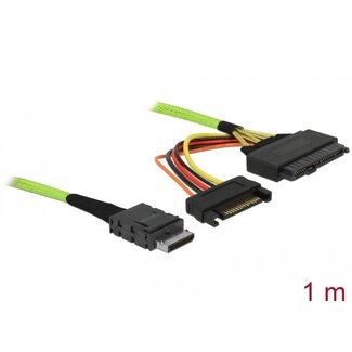 DeLOCK Delock Cable OCuLink PCIe SFF-8611 to U.2 SFF-8639 1 m