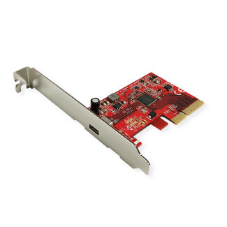 Roline ROLINE PCI Express Kaart, USB 3.2 Gen 2x2, 1 Poort Type C