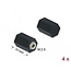 Delock Standoff M2.5, hexagon, inside, 10 mm black 4 pcs