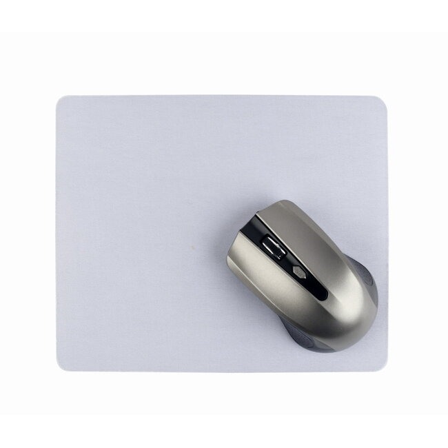 Bedrukbare muismat (220 x 180 mm), wit