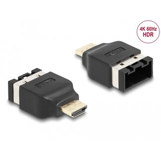 DeLOCK Delock HDMI Automotive adapter HDMI-E female to HDMI-A male 4K 60 Hz