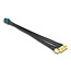 Delock Cable Mini FAKRA Z jack quad to 4 x SMA plug B-Type