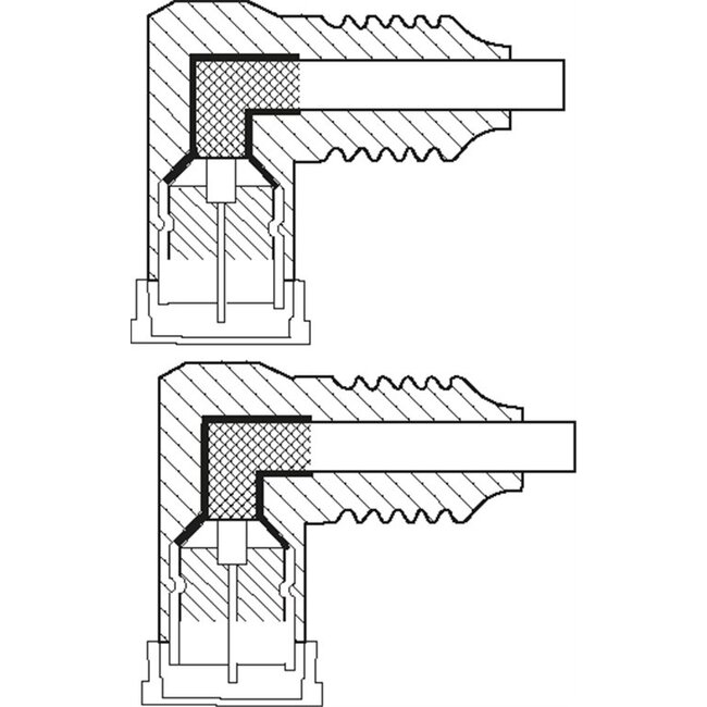 Goobay SAT Antenna Cable (135 dB), 4x Shielded 2 m