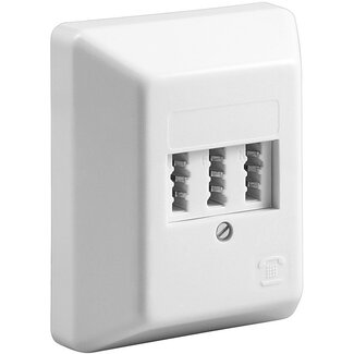 Goobay Goobay 3x TAE-NFN Wall Plate