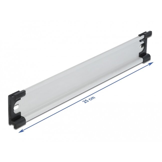 Delock DIN Rail 35 x 7.5 mm (25 cm) Aluminium
