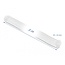 Delock Braided Sleeving with Hook-and-Loop Fastener 5 m x 32 mm white