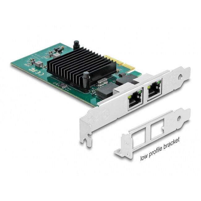 Delock PCI Express x4 Card 2 x RJ45 Gigabit LAN i82576