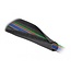 Delock Woven Sleeve with Hook-and-Loop Fastener heat-resistant 5 m x 20 mm black