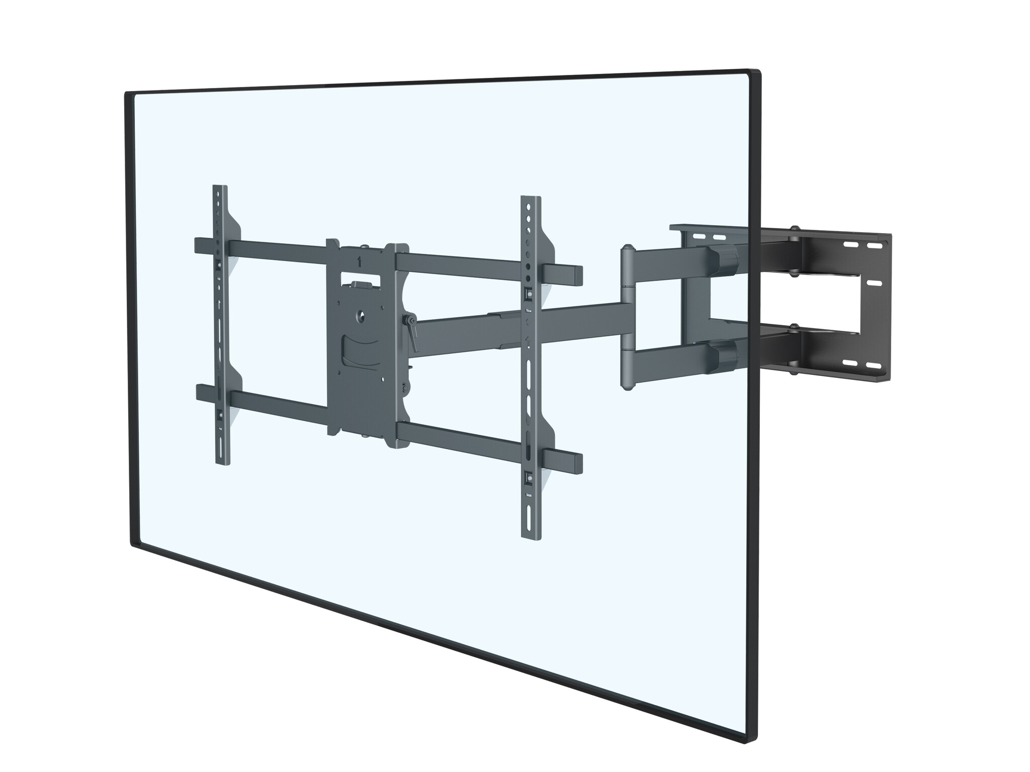 Multibrackets M Universal Long Reach Arm HD 190,5 cm (75 ) Zwart