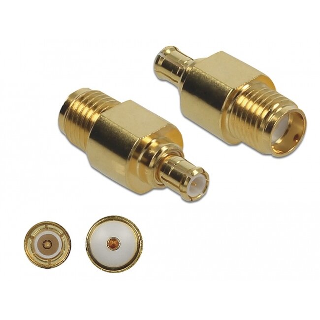 Delock Adapter SMA jack to MCX plug 10 GHz