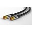 Goobay TV Antenna Cable (135 dB), 4x Shielded 10 m