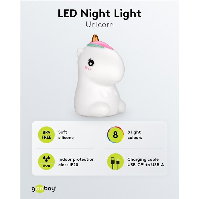 Goobay LED Night Light "Unicorn"
