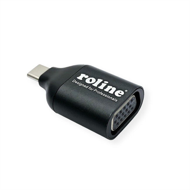 ROLINE Beeldscherm Adapter USB Type C - VGA