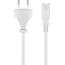 Goobay Connection Cable Euro Plug, 1.8 m, White
