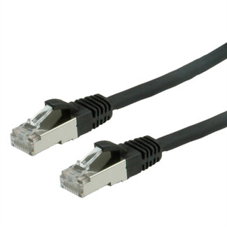 Value VALUE Patchkabel Cat.6 (Class E) S/FTP (PiMF), LS0H, zwart, 7 m