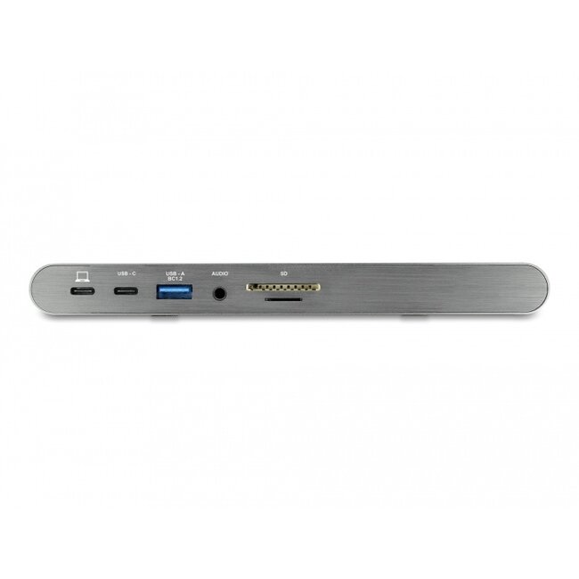 Delock USB Type-C™ DP 1.4 Docking Station Triple 4K Display - HDMI / DisplayPort / USB / LAN / SD / PD 3.0