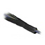 Delock EMI Shielding braided sleeve with hook-and-loop fastener heat resistant 1 m x 16 mm black