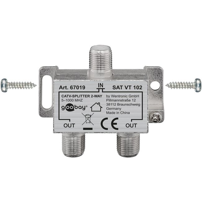 Goobay BK Distributor, 2-Pack