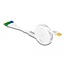 Delock USB 3 in 1 Retractable Charging Cable Type-A to Micro USB / 2 x USB Type-C™ with Fast Charging white