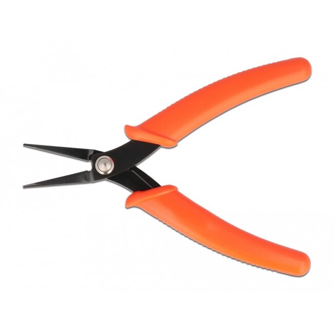Delock Long Nose pliers orange 14.2 cm