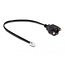 Delock Cable RJ10 plug to RJ10 jack for installation 30 cm black