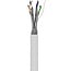 Goobay CAT 6 network cable, S/FTP (PiMF), white 305 m