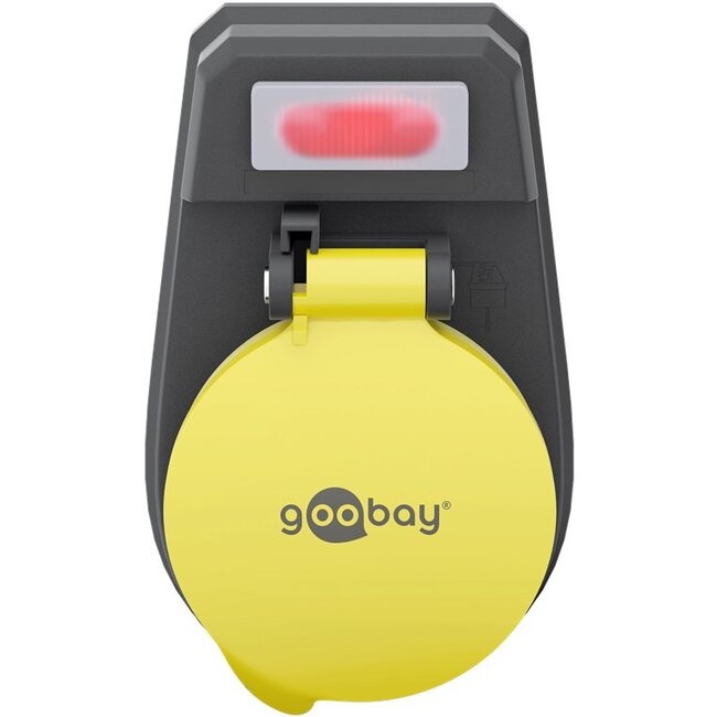 Goobay Safety Socket with Switch, Splash-proof