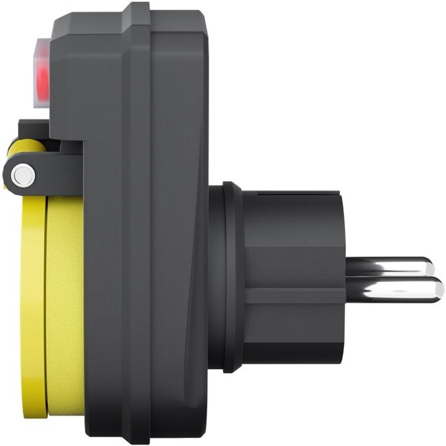 Goobay Safety Socket with Switch, Splash-proof