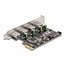 Delock PCI Express x1 Card to 4 x external USB Type-A female SuperSpeed USB 5 Gbps (USB 3.2 Gen 1)
