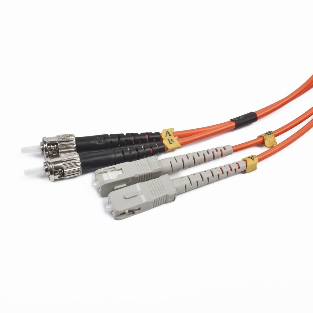 Duplex multimode glasvezelkabel, 5 meter