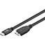 Goobay USB-C™ to Micro-B 3.0 Cable, Black 0.6 m