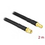 Delock Antenna Cable SMA plug to SMA jack LMR/CFD300 2 m low loss