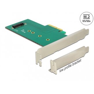 DeLOCK Delock PCI Express x4 Card > 1 x internal NVMe M.2 Key M 110 mm - Low Profile Form Factor