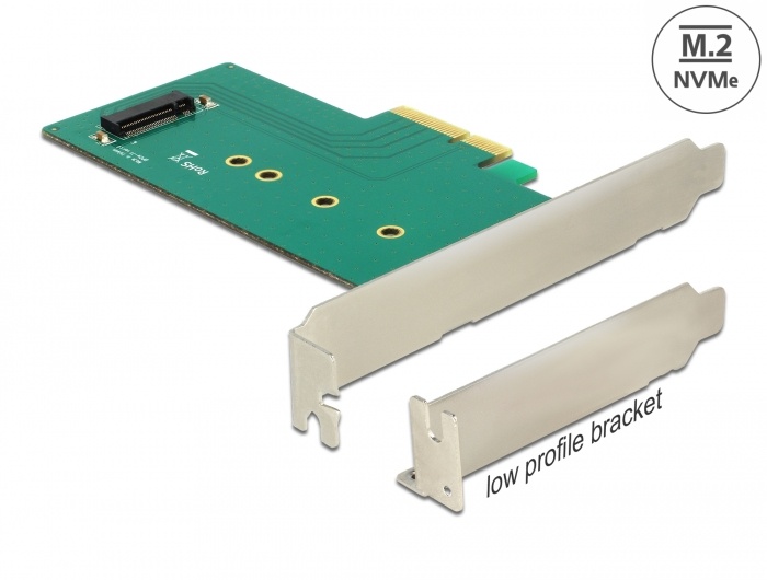 DeLOCK 89472 Intern M.2 PCI-Express-kaart, één slot
