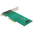 Delock PCI Express x4 Card > 1 x internal NVMe M.2 Key M 110 mm - Low Profile Form Factor