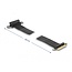 Delock Riser Card PCI Express x4 male to x4 slot 90° angled with cable 60 cm