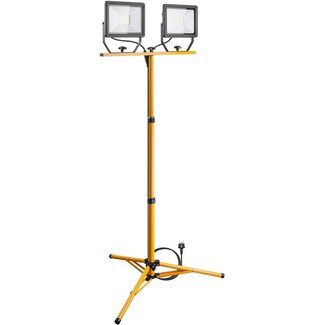 Goobay Goobay LED Work Light with Telescopic Tripod, 2x 50 W