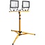 Goobay LED Work Light with Telescopic Tripod, 2x 50 W