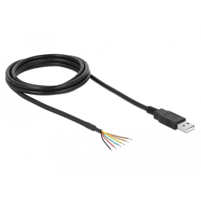 Delock USB 2.0 to Serial TTL Converter with 6 open wires 1.8 m (5 V)