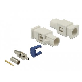 DeLOCK Delock FAKRA B plug spring pin for crimping