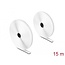 Delock Heavy-duty Hook-and-Loop tape L 15 m x W 20 mm white