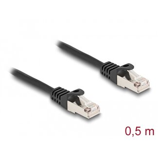 DeLOCK Delock Cable RJ50 male to RJ50 male S/FTP 0.5 m black