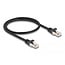 Delock Cable RJ50 male to RJ50 male S/FTP 0.5 m black