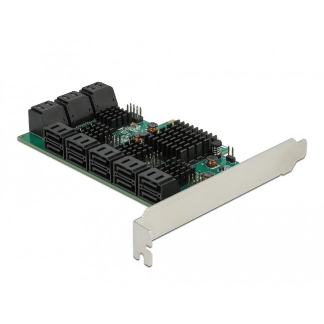 Delock 16 port SATA PCI Express x4 Card