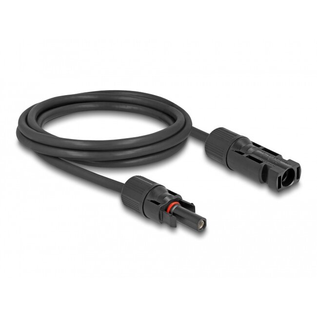 Delock DL4 Solar Cable 6 mm² male to female 2 m black