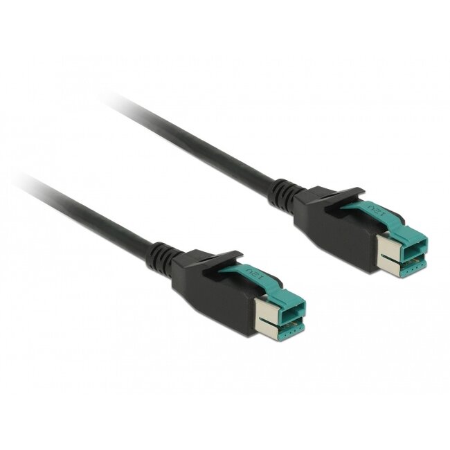Delock PoweredUSB cable male 12 V > PoweredUSB male 12 V 4 m for POS printers and terminals