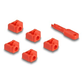DeLOCK Delock RJ45 Port Blocker Set for RJ45 jack 10 pieces