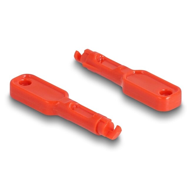 Delock RJ45 Port Blocker Set for RJ45 jack 10 pieces