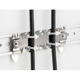 DeLOCK Delock Cable Clamp for DIN Rail