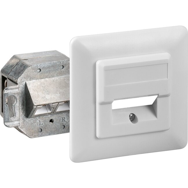 Goobay CAT 5e Wall Plate Flush Mounting